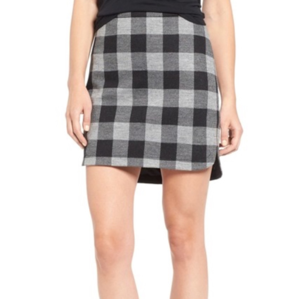 Madewell Plaid Skirt